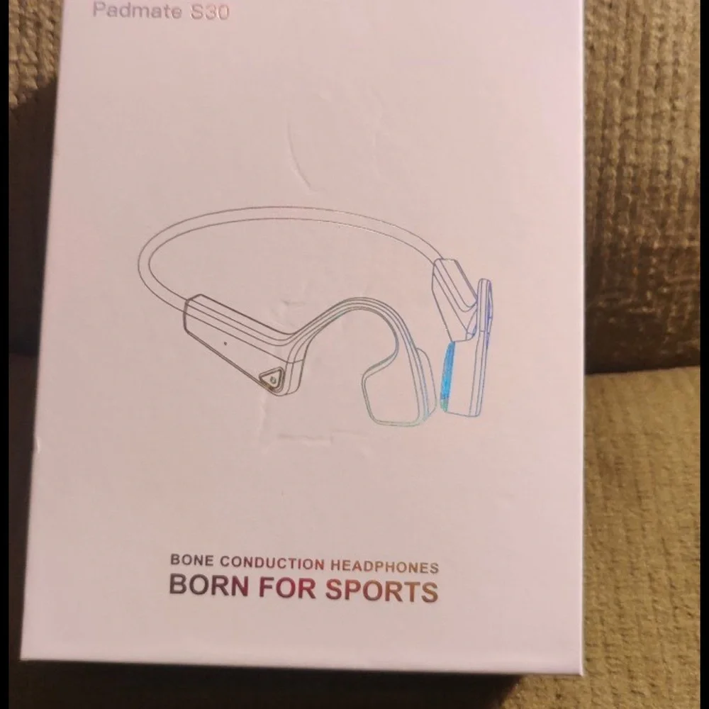 Padmate Black Wireless‎ Headphones